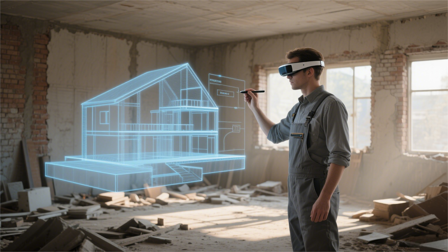 MR建筑设计场景图